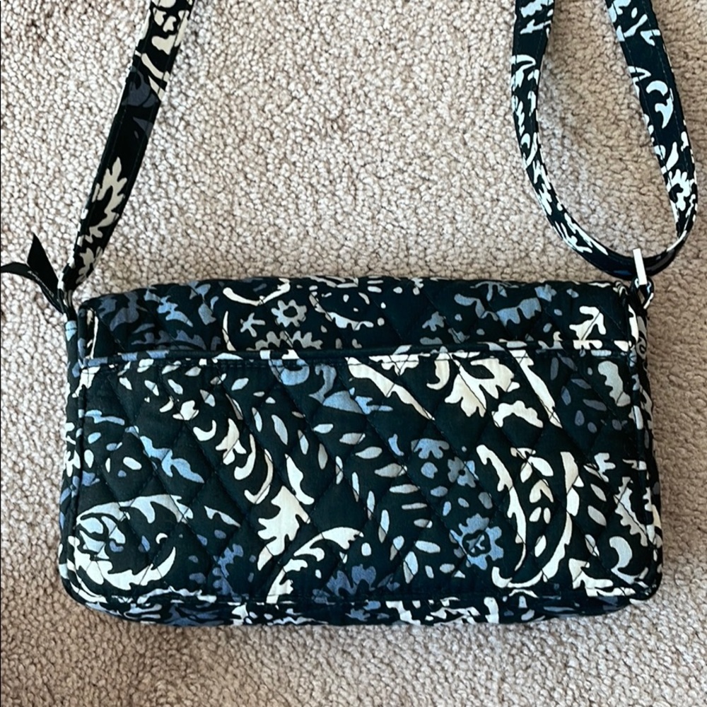 Vera Bradley Paisley Noir Crossbody Bag - Picture 8 of 8